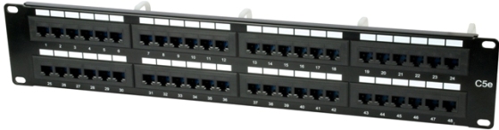 CAT5 Patch Panel 48 Way 2U